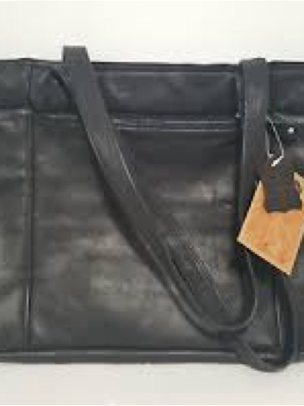 Elegant Black Leather Shoulder Bag for Women